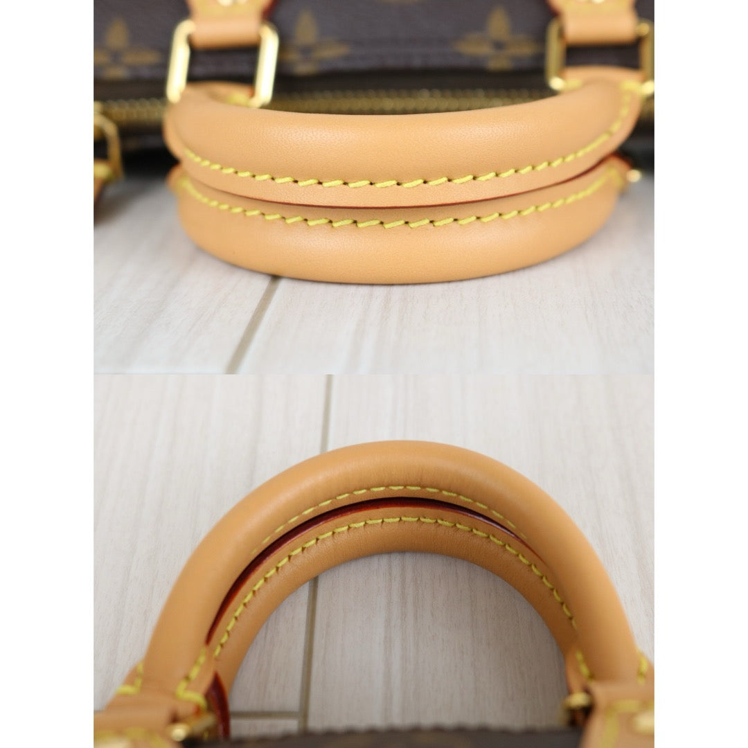 Very Good ( Rank A)｜LV Monogram Nano Speedy Handbag Shoulder Bag Current Model｜W25110606