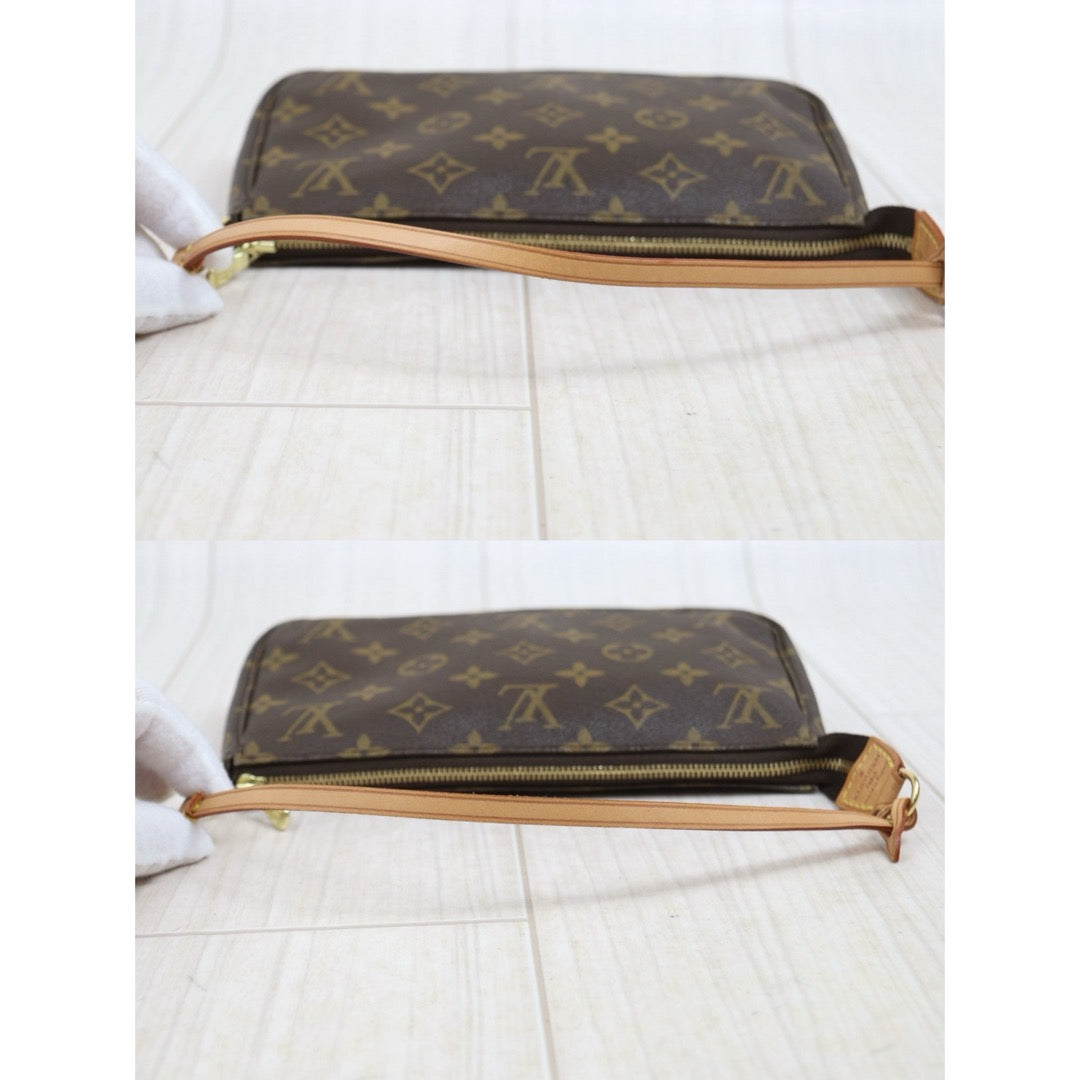 Include Entrupy Certificate of Authenticity｜Very Good ( Rank A)｜Louis Vuitton Monogram Pochette Accessoires ｜26051810