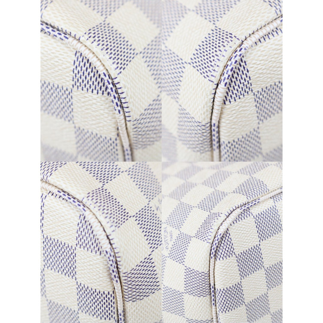 Official price: ¥288,200 JPY Include Entrupy Certificate of Authenticity｜Good ( Rank AB)｜ Louis Vuitton Damier Azur Neverful MM ShoulderBag With Pouch  IC Chips Model｜X26100705