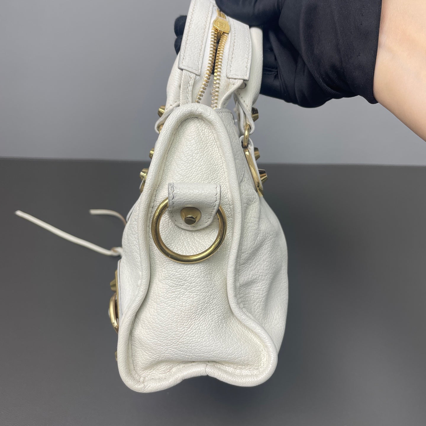 Balenciaga Calf Leather  Le City  Shoulder Bag