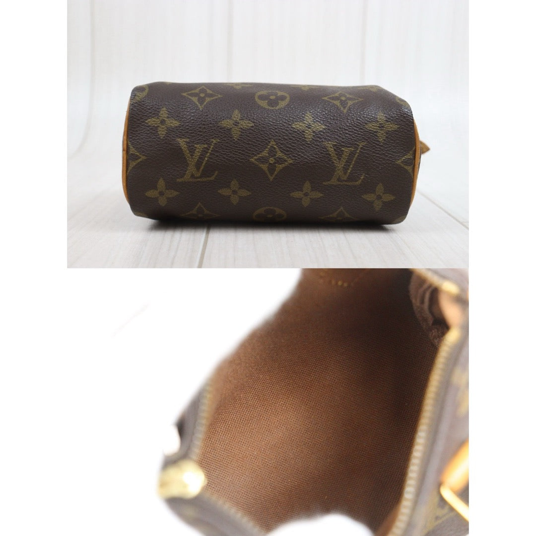 Include Entrupy Certificate of Authenticity｜Good ( Rank AB) ｜ Louis Vuitton Monogram Mini Speedy  Hand Bag With Shoulder Strap｜26090704
