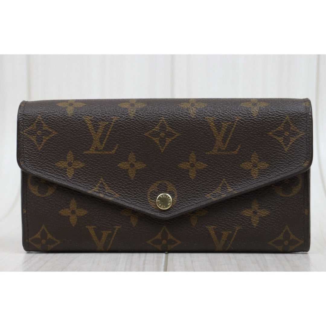 Good ( Rank AB)｜  LV Monogram Sarah Long Style Wallet ｜25120606