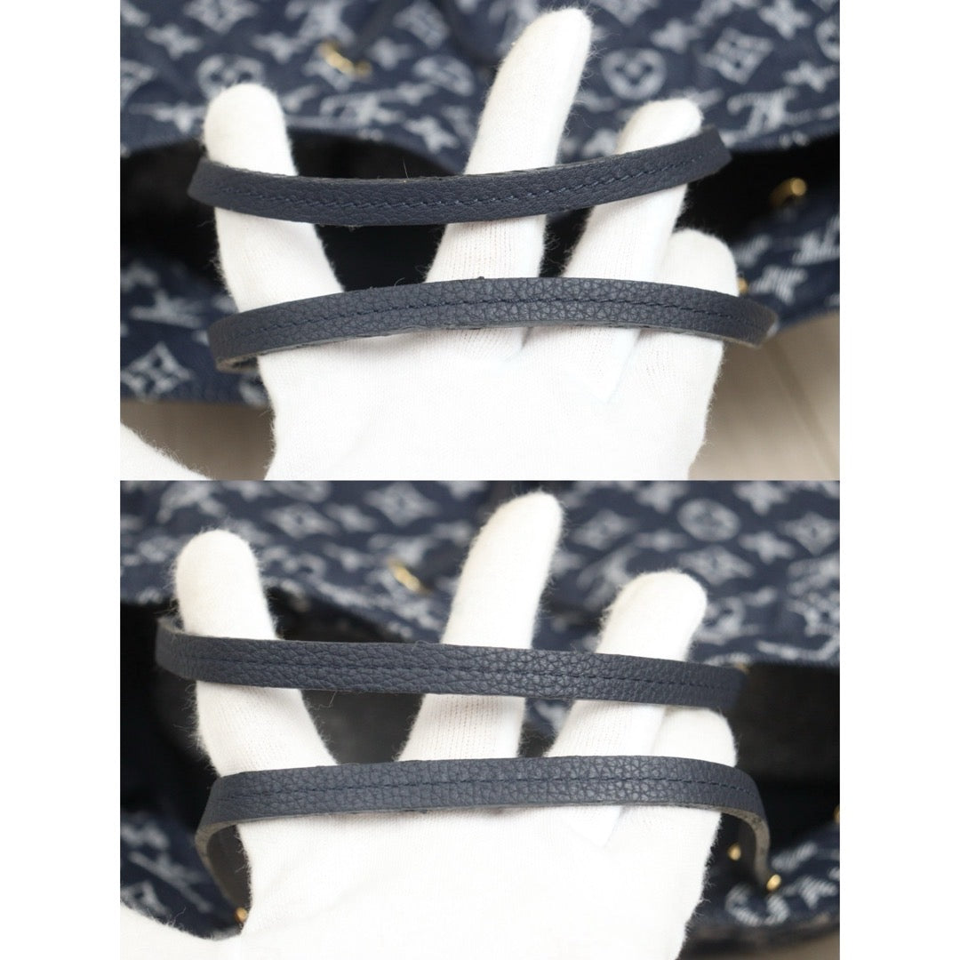 Include Entrupy Certificate of Authenticity｜Very Good ( Rank A)｜Louis Vuitton Noefull MM Monogram Denim｜26082109