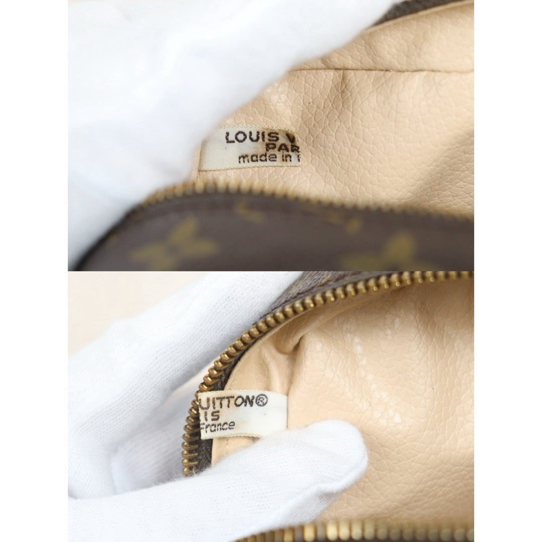 Include Entrupy Certificate of Authenticity｜Good ( Rank AB)｜ Louis Vuitton Truth Toilet 23 Monogram Makeup Pouch｜26072106