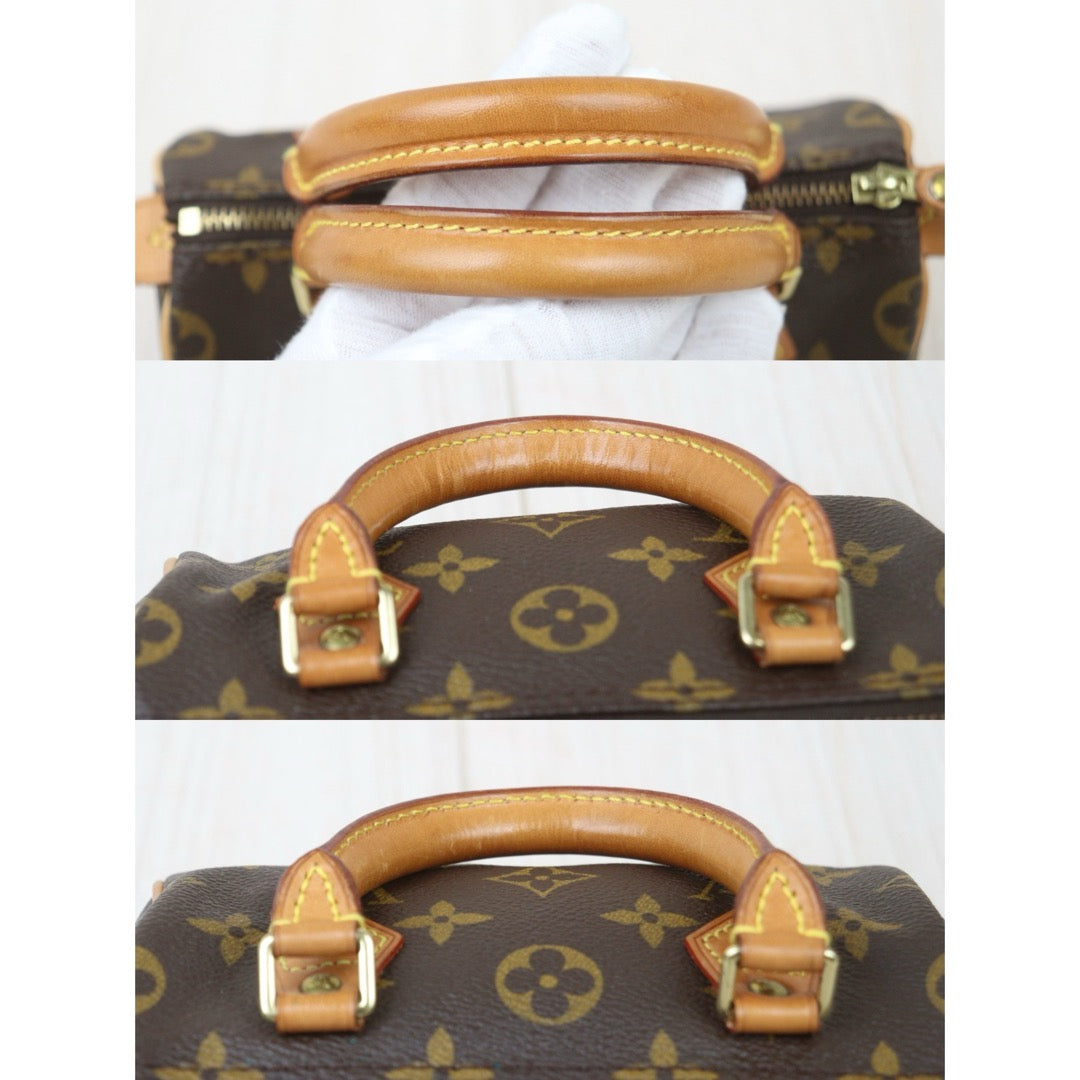 Good ( Rank AB)｜ LV Monogram Mini Speedy Handbag With Shoulderstrap｜24091801