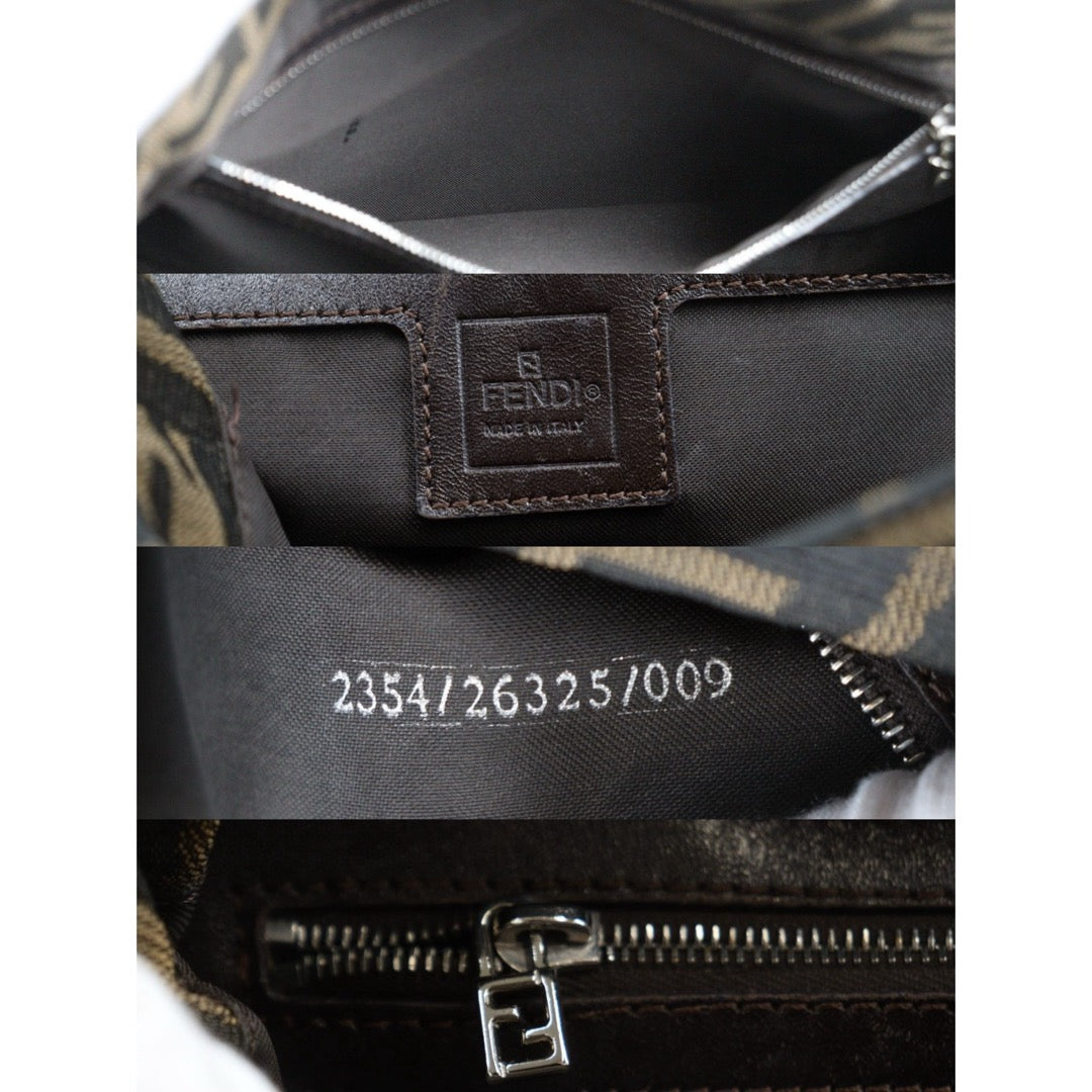 Good ( Rank AB)｜ FENDI Zucca Mamma Baguette Shoulder Bag ｜25041413