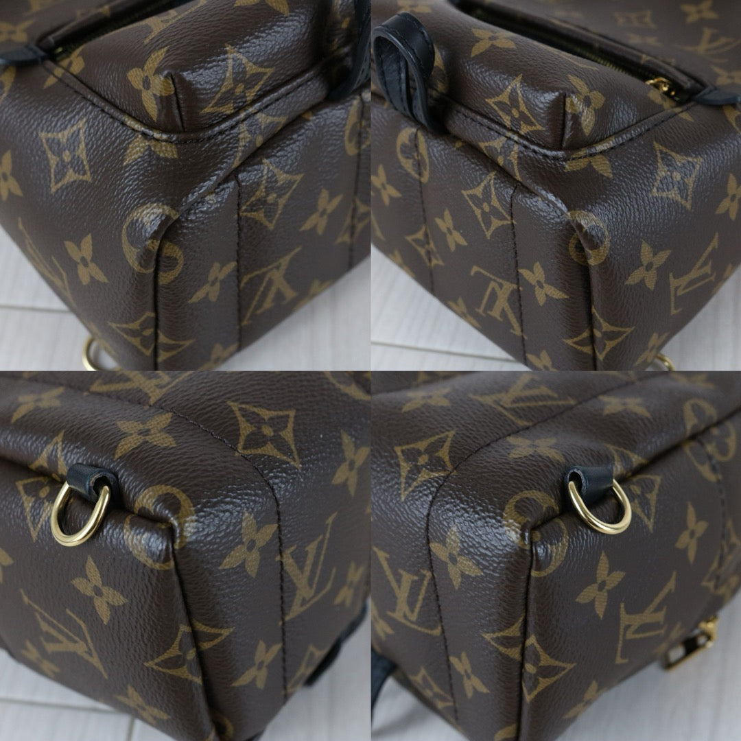 Very Good ( Rank A) ｜  LV Monogram Coated Canvas Mini Palm Springs Backpack IC Chips Model｜X25101801