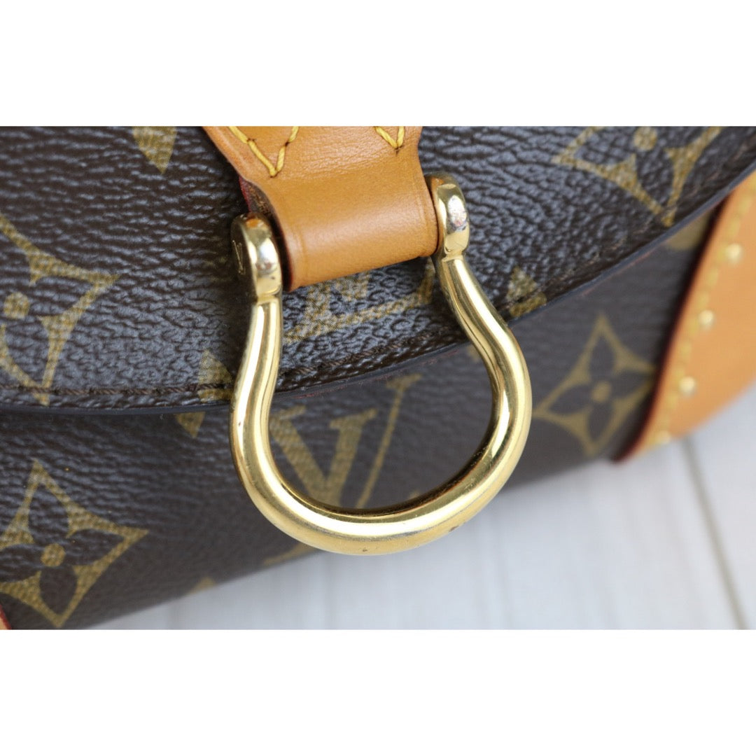 Good ( Rank AB)｜ LV Monogram Saint Cloud Rivet Tassel Shoulder Bag ｜X25081813