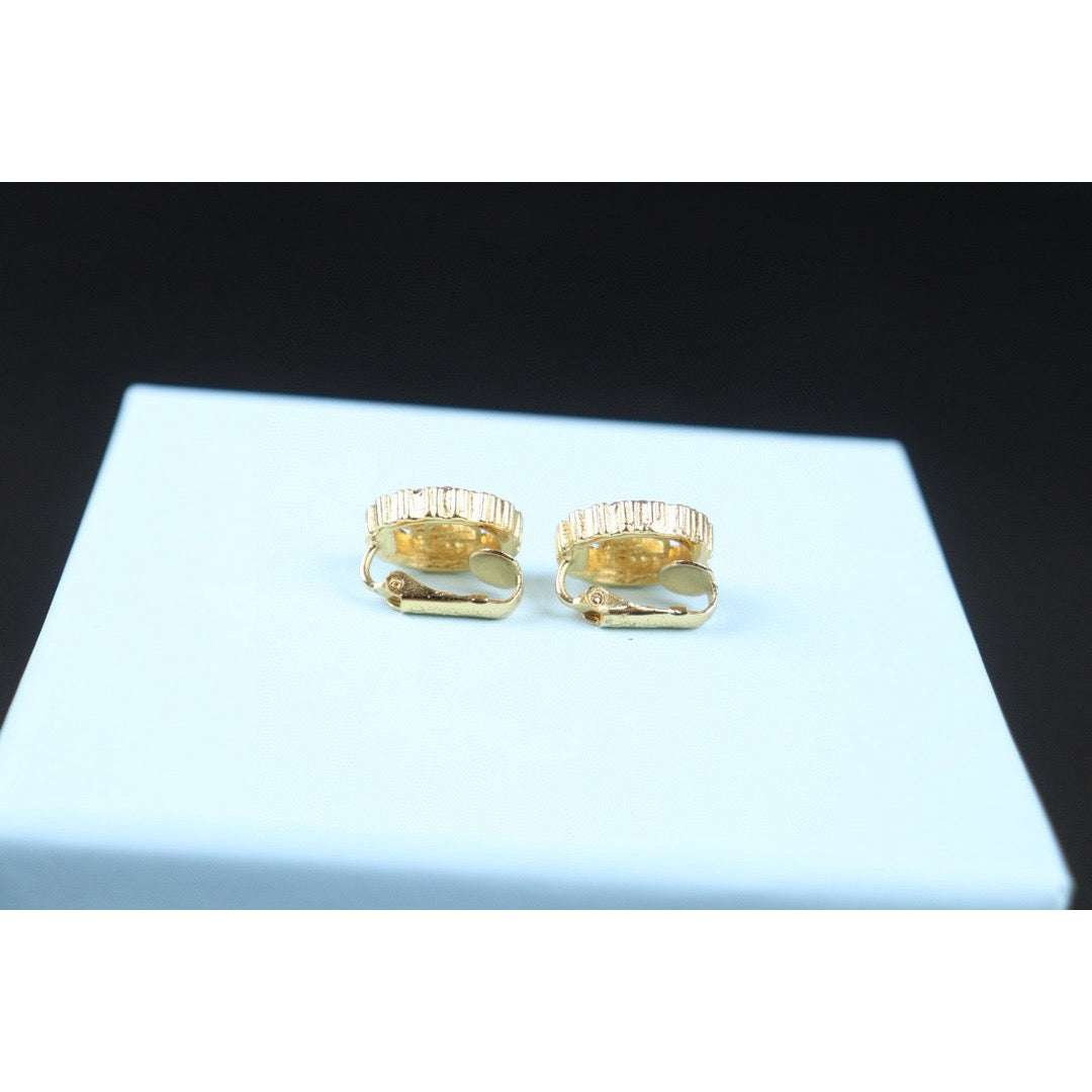 Very Good ( Rank A)｜ Dior CD Earring Gold Plated｜24082905