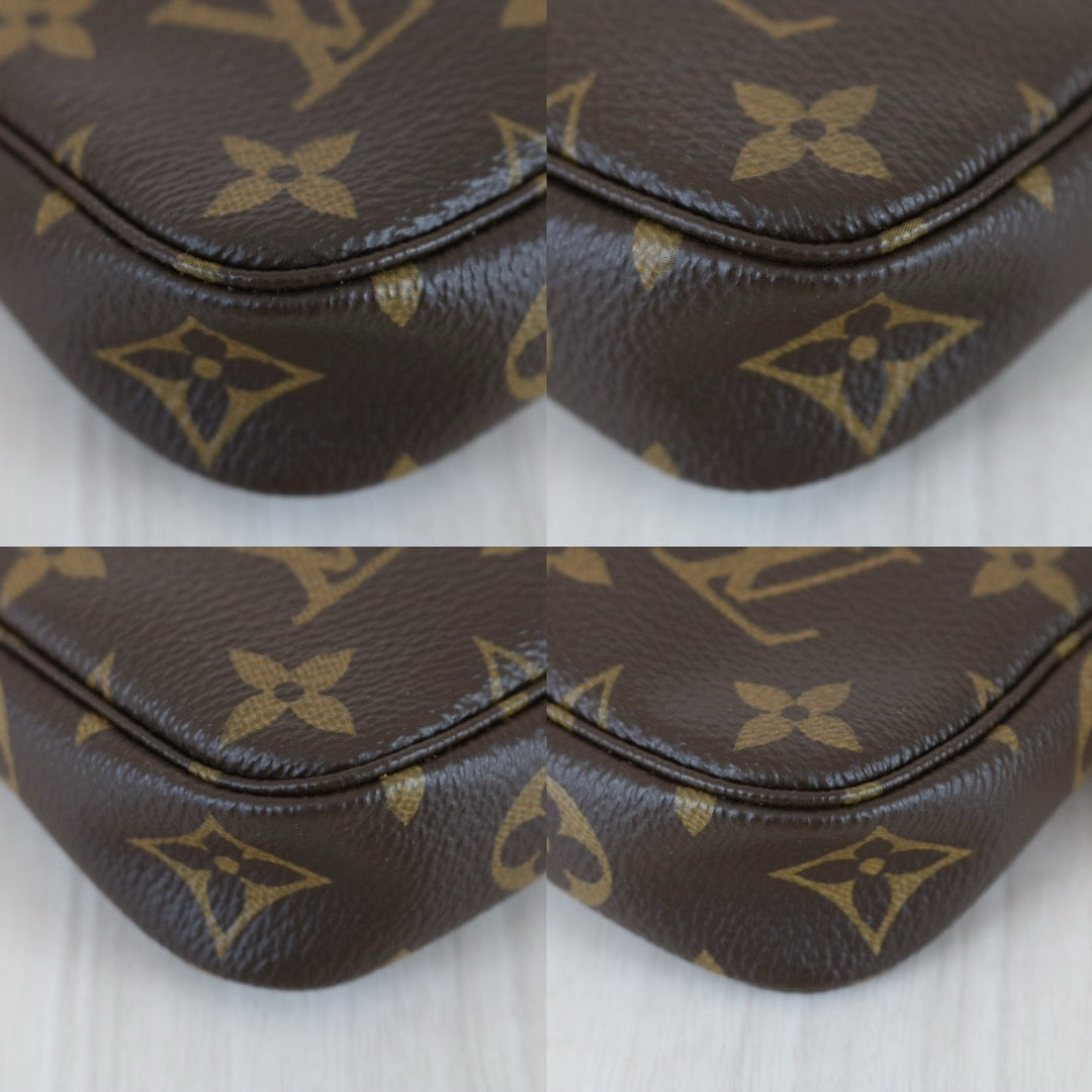 Very Good ( Rank A) ｜ Full Set LV Monogram Mini Pochette Accessoire｜X26030606