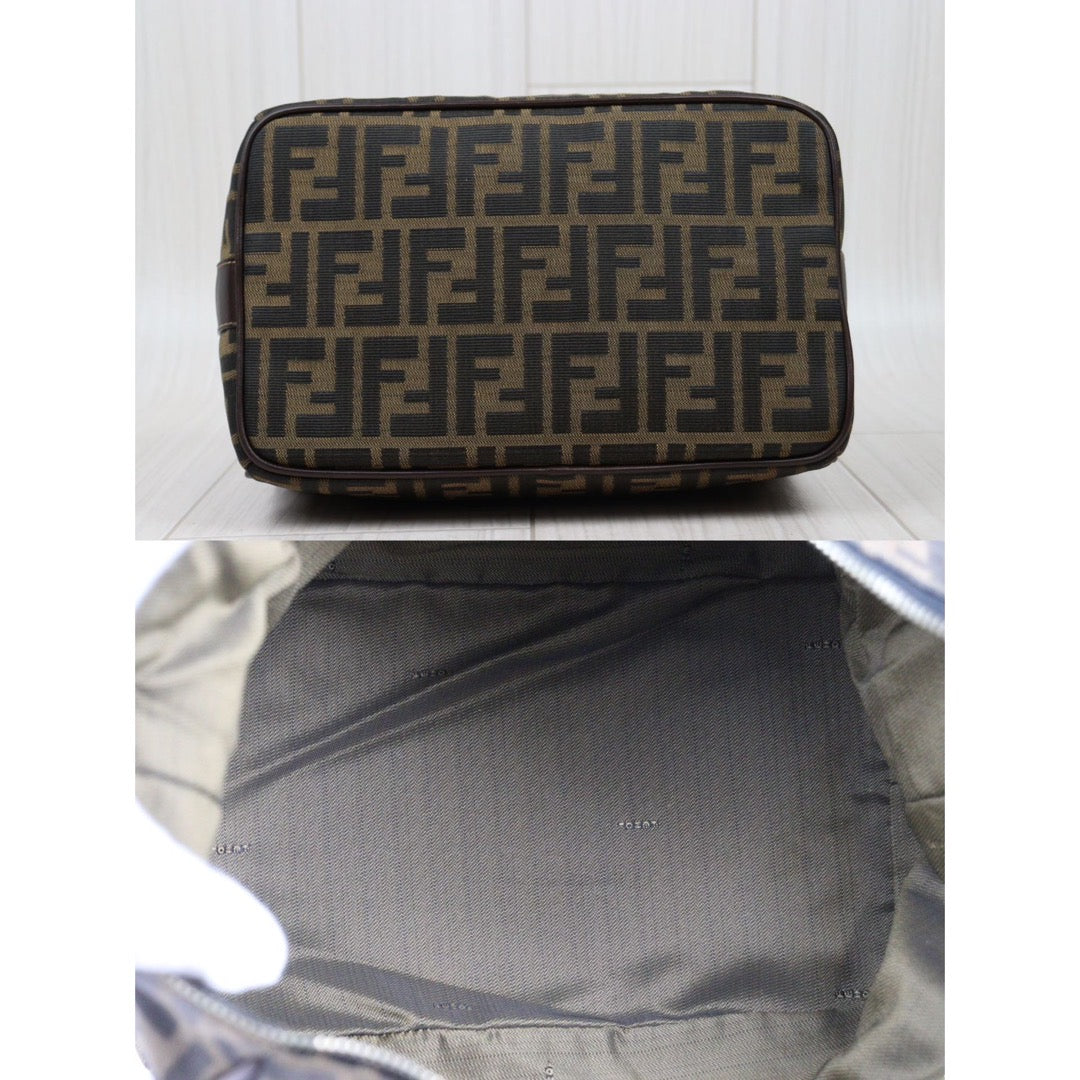Rank A ｜ FENDI Zucca Handbag GM｜24041115