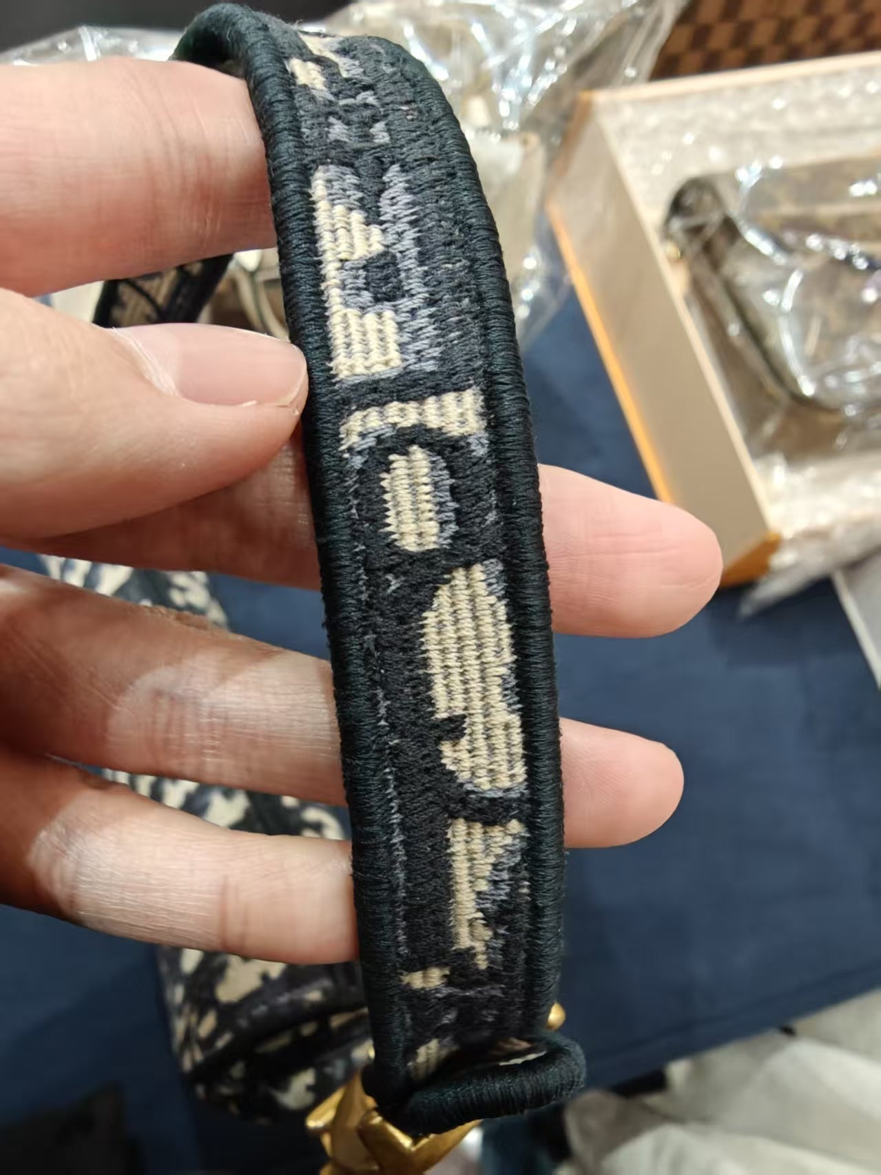 Dior Trotter Saddle Shoulder Bag