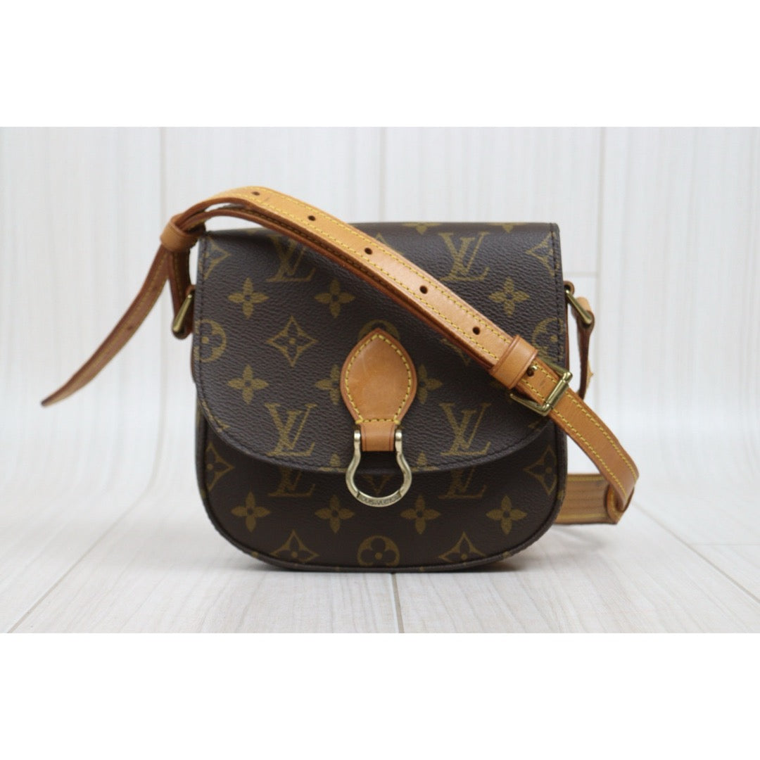 Include Entrupy Certificate of Authenticity｜Good ( Rank AB)｜ Louis Vuitton Monogram Saint Cloud PM Shoulder Bag ｜26061501