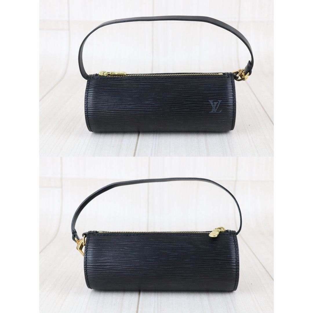 Include Entrupy Certificate of Authenticity｜Very Good ( Rank A)｜ Louis Vuitton Epi Soufflot Handbag Black｜S26042504