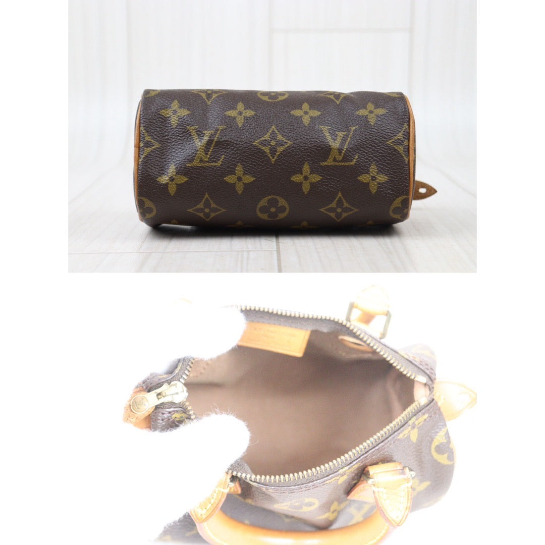 Rank AB ｜ LV Monogram Mini Speedy Handbag ｜24070905