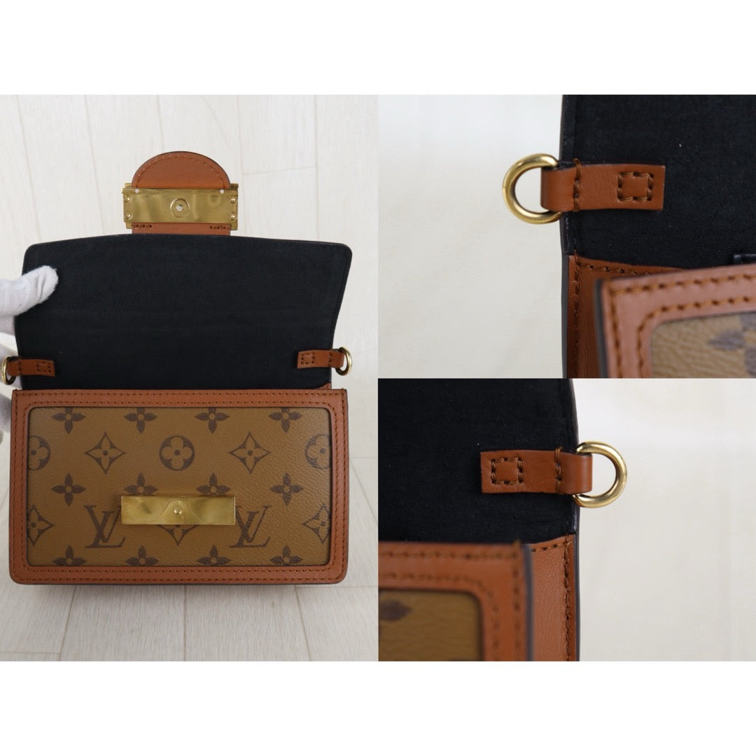 Very Good ( Rank A) ｜LV Monogram Reverse Dauphine Mini WOC Chain Shoulder Bag  IC Chips Model｜S26012904