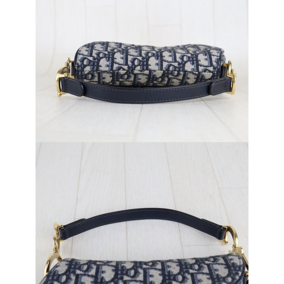 Very Good ( Rank A)｜Dior Trotter Saddle Shoulder Bag Small｜H25052610