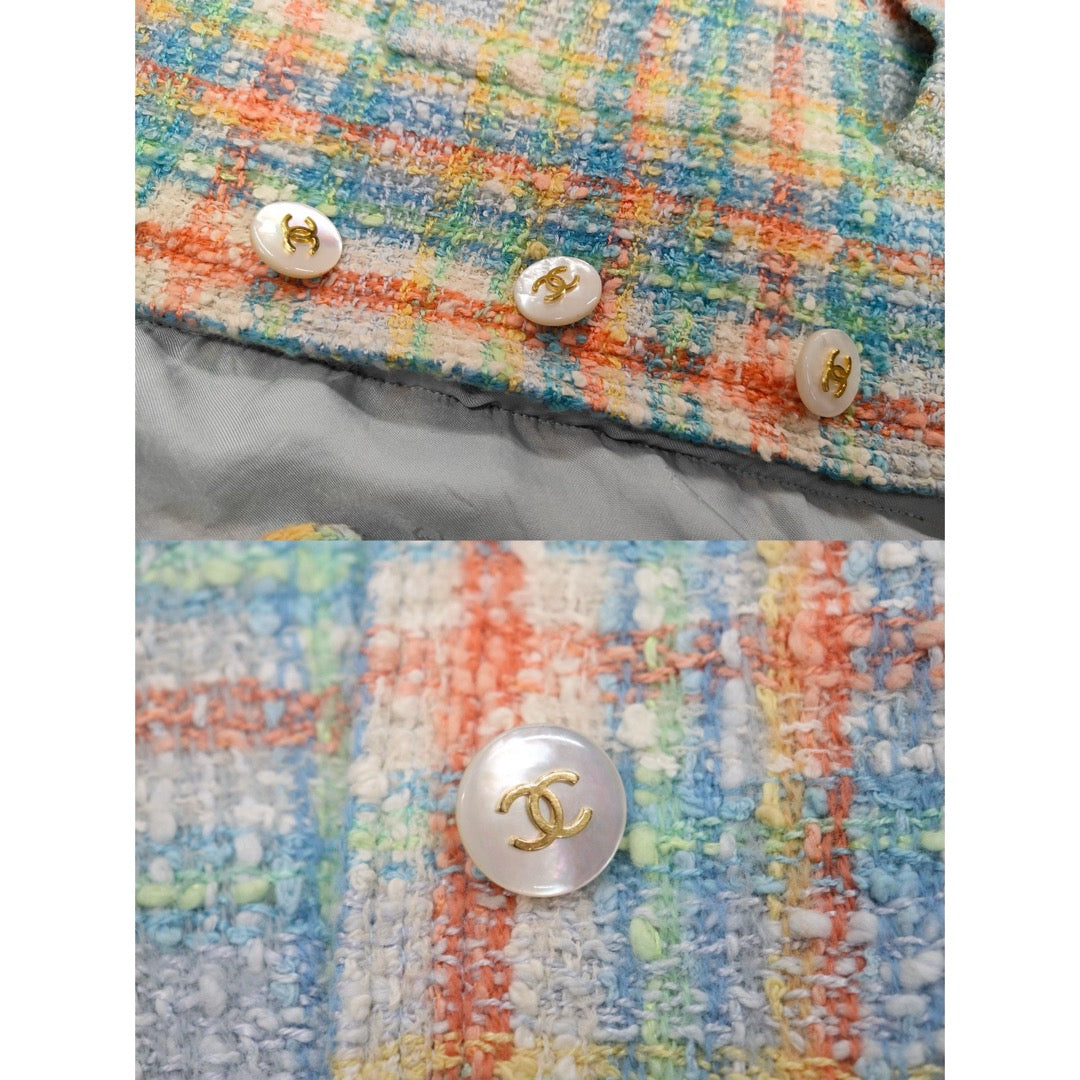 Very Good ( Rank A) ｜ CHANEL 97P Cotton Wool Boutique Coat 36 size  ｜W25102102