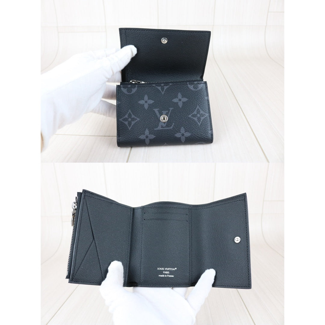 Include Entrupy Certificate of Authenticity｜Excellent（Rank SA）｜Louis Vuitton Monogram Multiple Black Wallet IC Chips Model｜S26042503