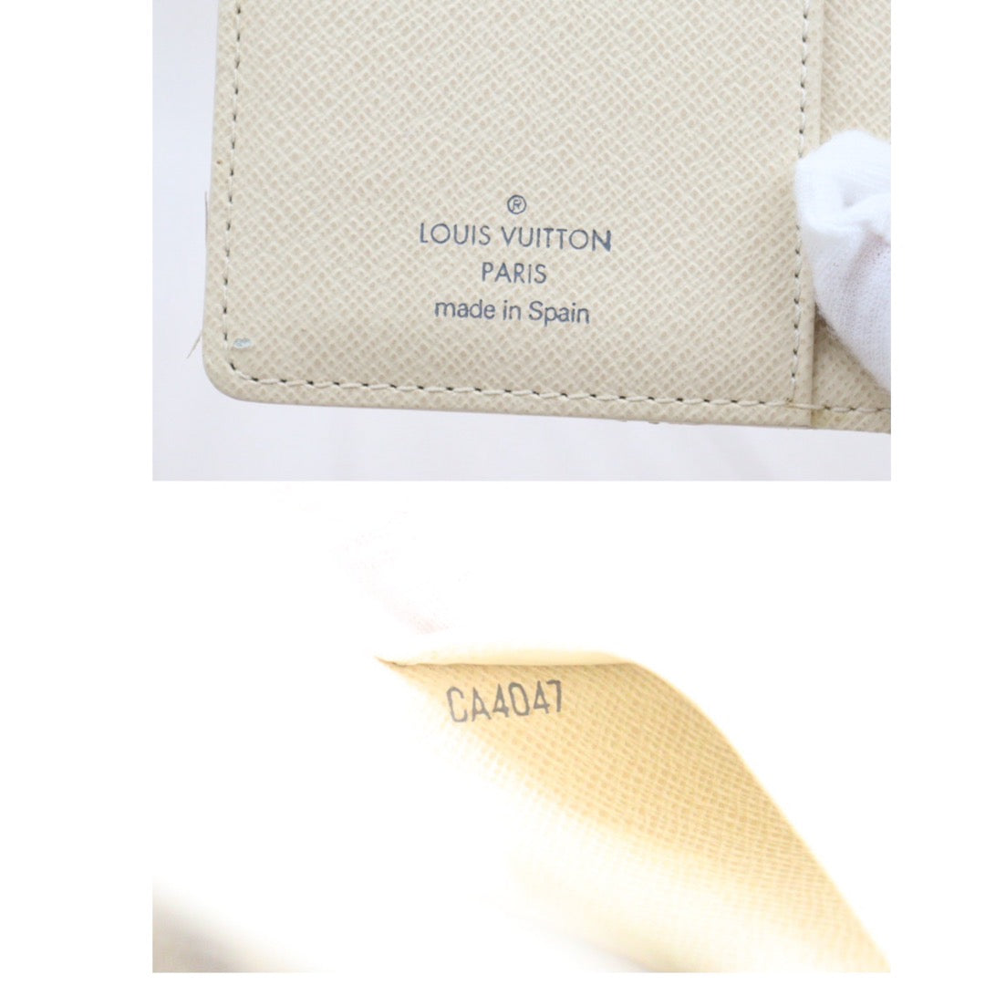 Rank A ｜ LV Damier Azur PM Notebook Cover ｜Q24040421