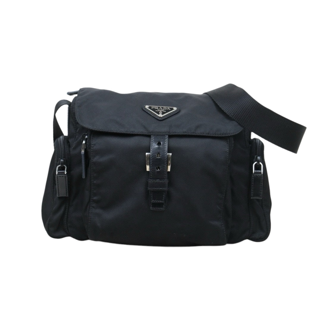 Good ( Rank AB)｜Prada  Nylon ShoulderBag Black｜24120919