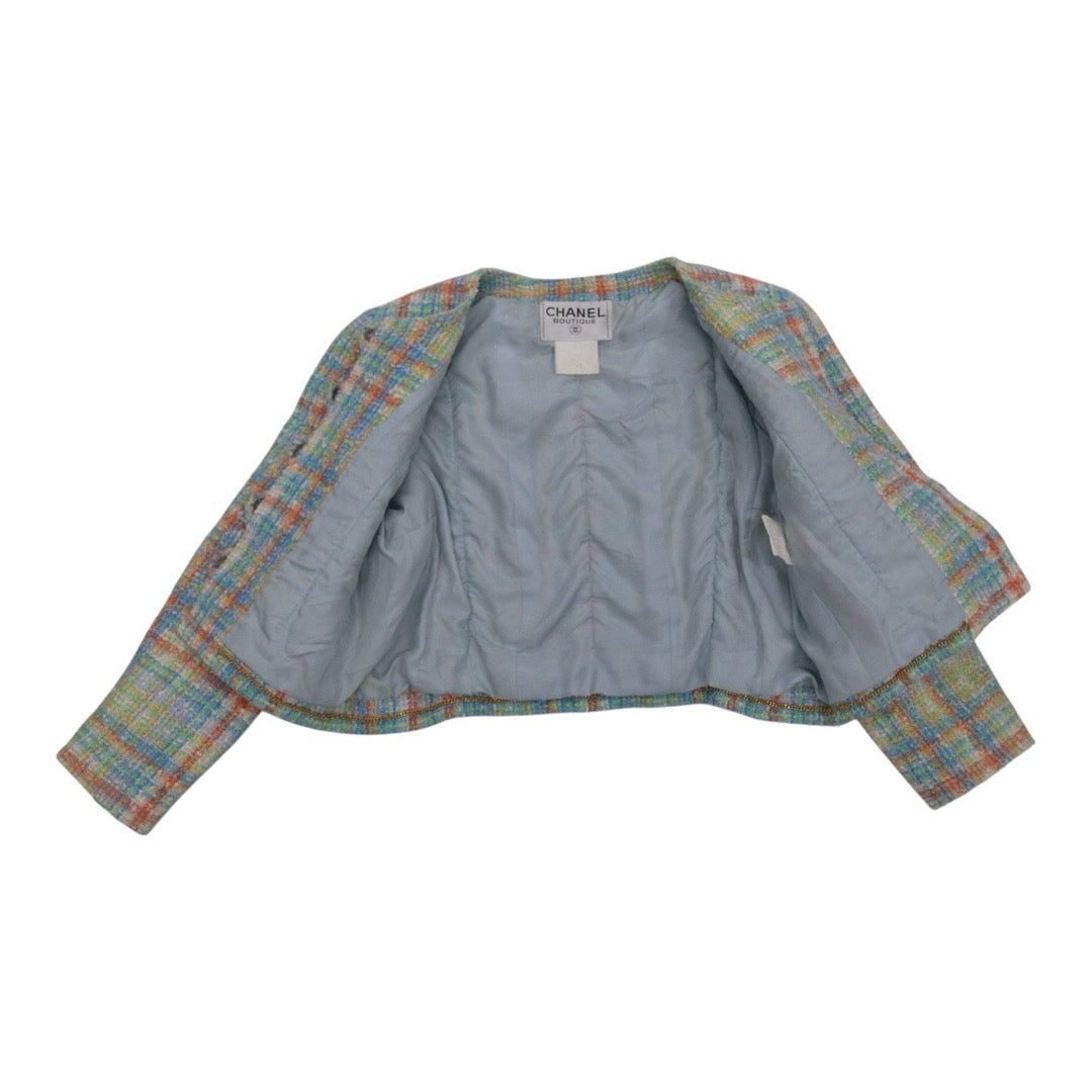 Very Good ( Rank A) ｜ CHANEL 97P Cotton Wool Boutique Coat 36 size  ｜W25102102