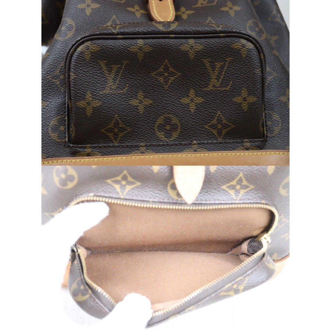 Rank AB｜ LV Monogram Montsouris MM Backpack｜24051103