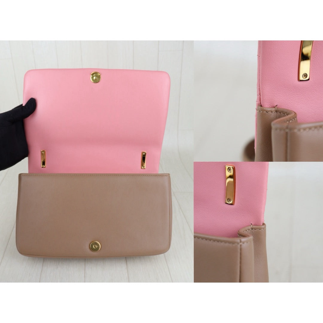 Very Good ( Rank A)｜BURBERRY Matrasse Chain Lola Shoulder Bag Pink ｜H25063011