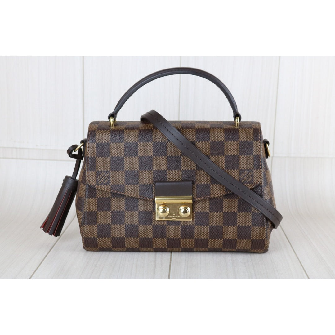 Excellent（Rank SA）｜ LV Damier Tassel Croisette Handbag With Shoulder Bag ｜X26011109