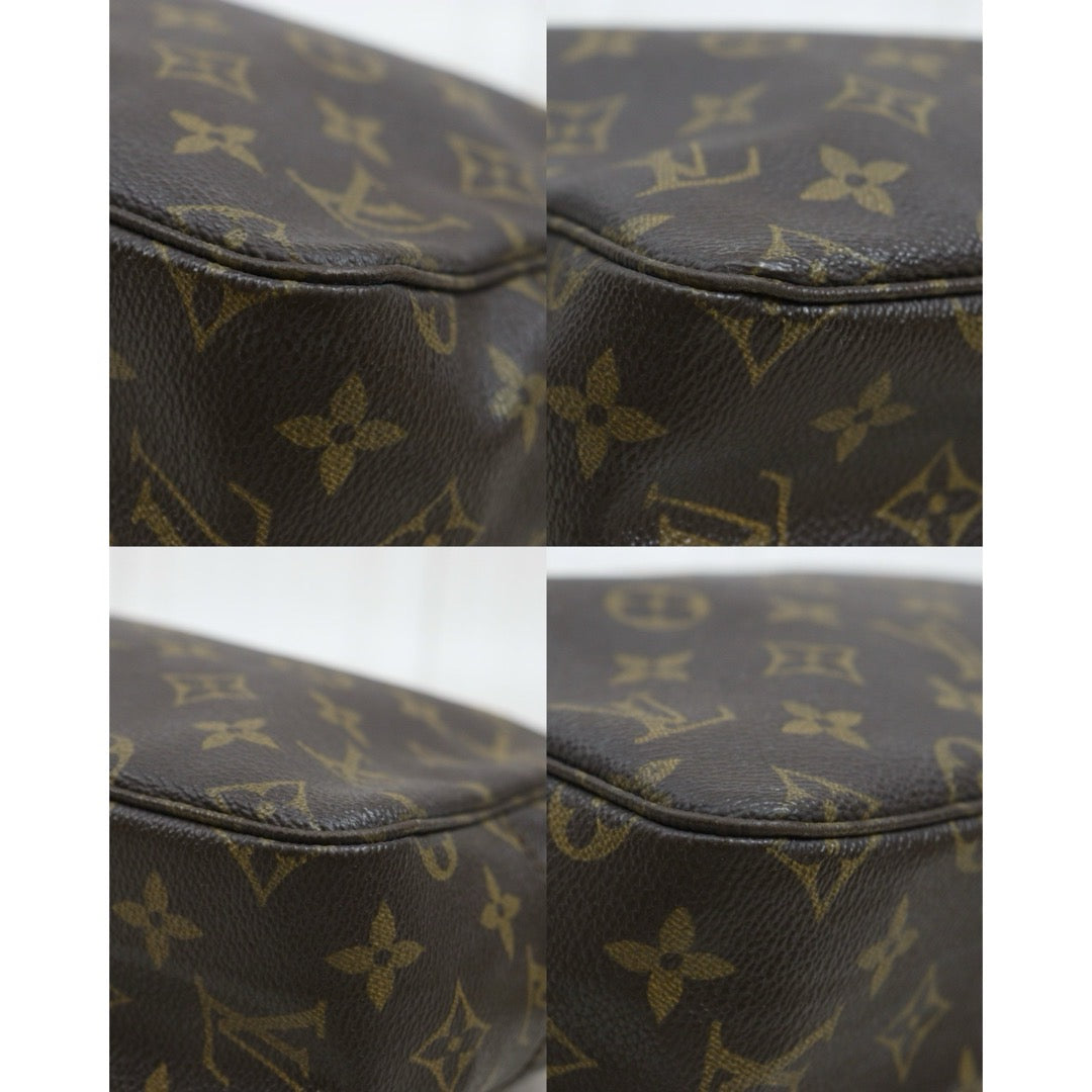 Include Entrupy Certificate of Authenticity｜Good ( Rank AB)｜ Louis Vuitton Truth Toilet 28 Monogram Makeup Pouch｜26081808