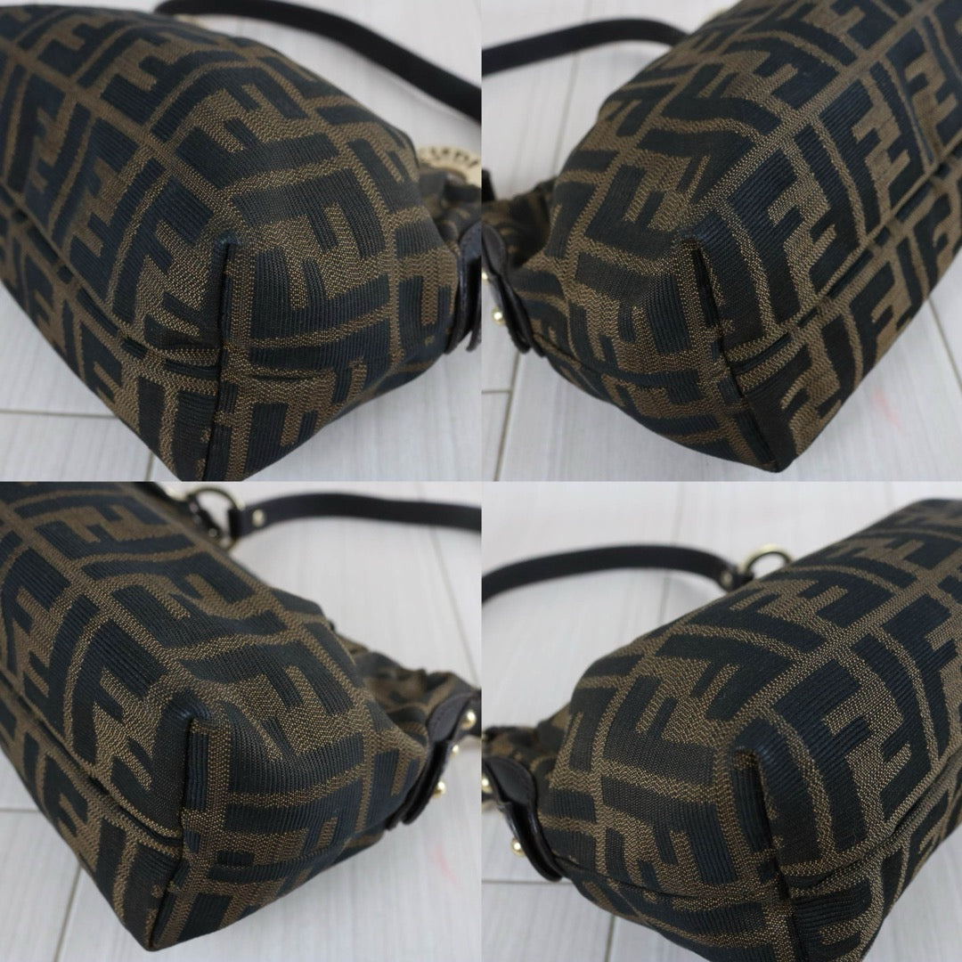 Include Entrupy Certificate of Authenticity｜Good ( Rank AB)｜ FENDI Mamma Shoulder Bag  ｜S26073110
