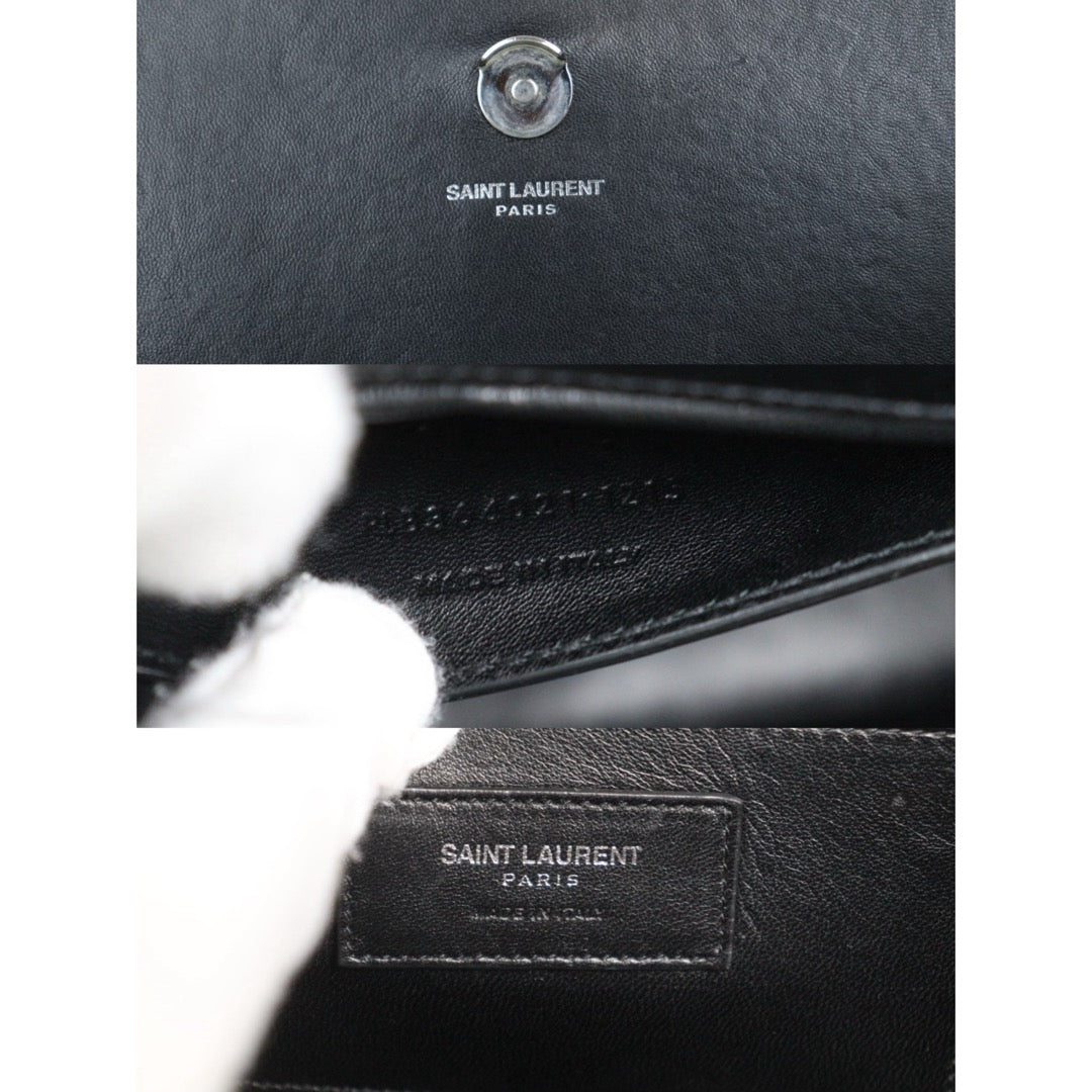 Good ( Rank AB)｜  Saint Laurent YSL Denim Chain Shoulder Bag ｜P25101309