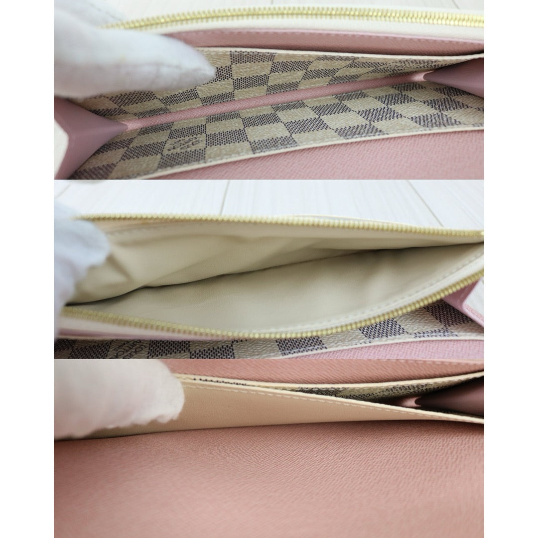 Include Entrupy Certificate of Authenticity｜Excellent（Rank SA）｜Full Set  Louis Vuitton Damier Azur  Emilie Wallet  ｜X26051712