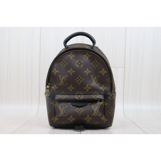 Very Good ( Rank A) ｜  LV Monogram Coated Canvas Mini Palm Springs Backpack｜S25071007