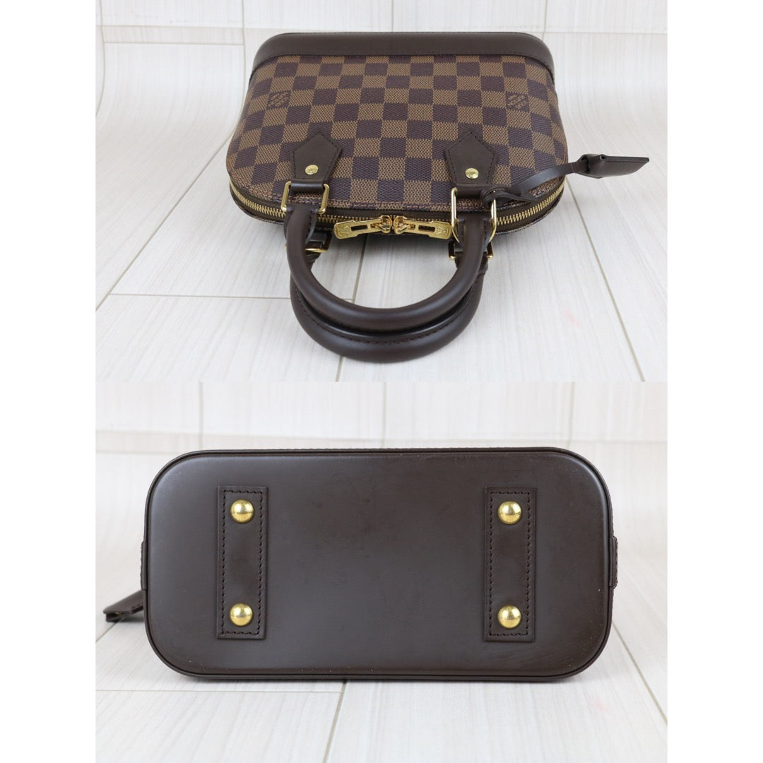 Include Entrupy Certificate of Authenticity｜Good ( Rank AB)｜Louis Vuitton Damier Alma BB HandBag Shoulder Bag IC Chips Model｜X26100704