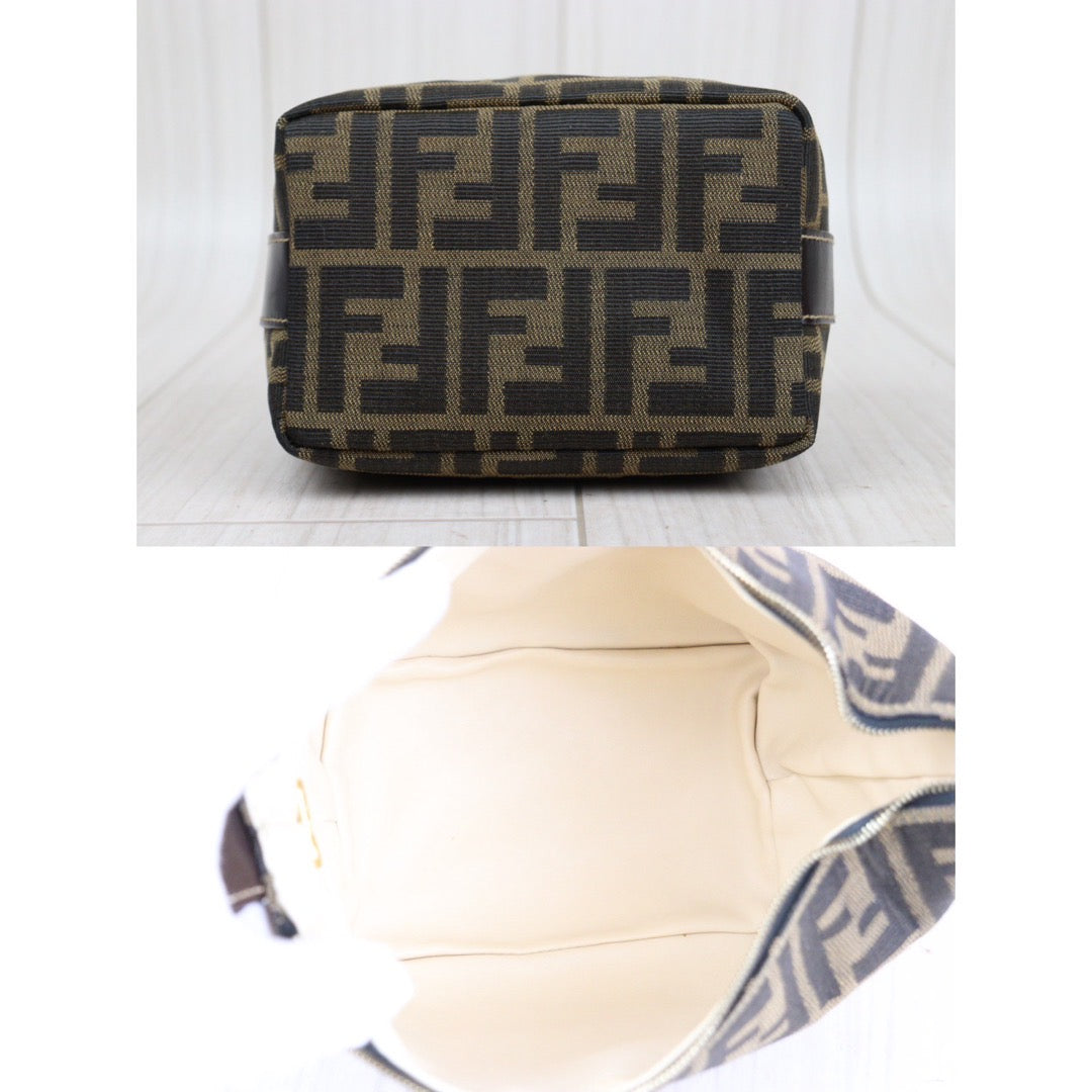 Rank A ｜ FENDI Zucca Handbag ｜23122113