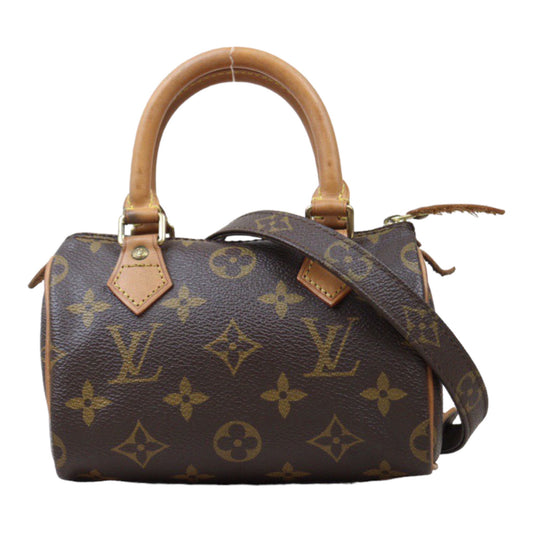 Rank AB ｜ LV Monogram Mini Speedy Handbag Wirh Shoulderstrap｜24061320
