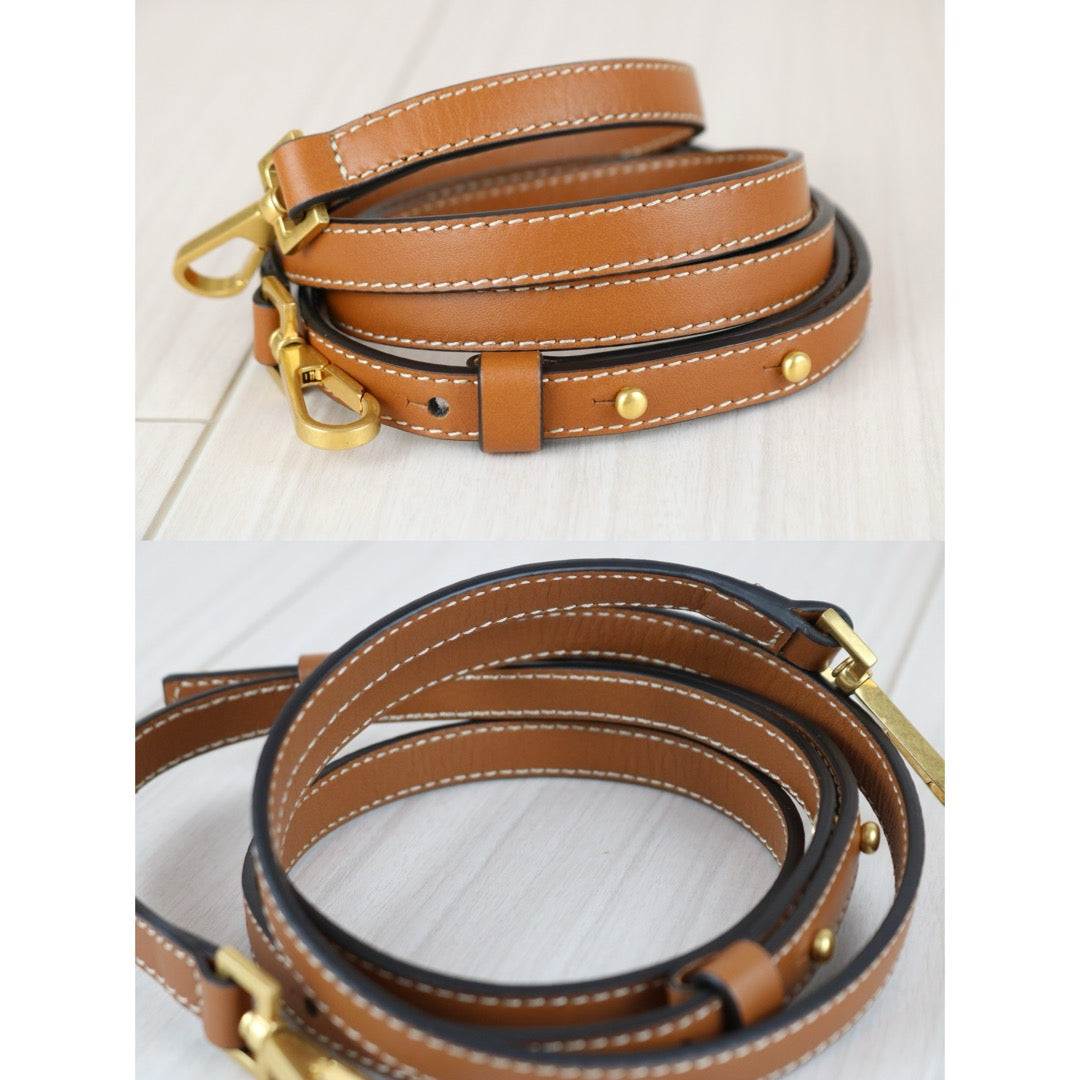 Very Good ( Rank A)｜ Bottega Veneta Calf Leather Mini Arco29 Handbag Shoulder Bag Caramel｜S25071506