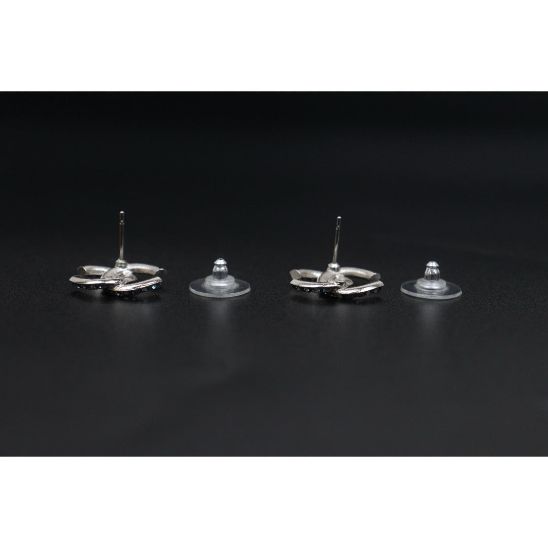 Excellent（Rank SA）｜ CHANEL F19P Coco Mark Rhinestone  Earrings Made In 2019Year｜S26031005