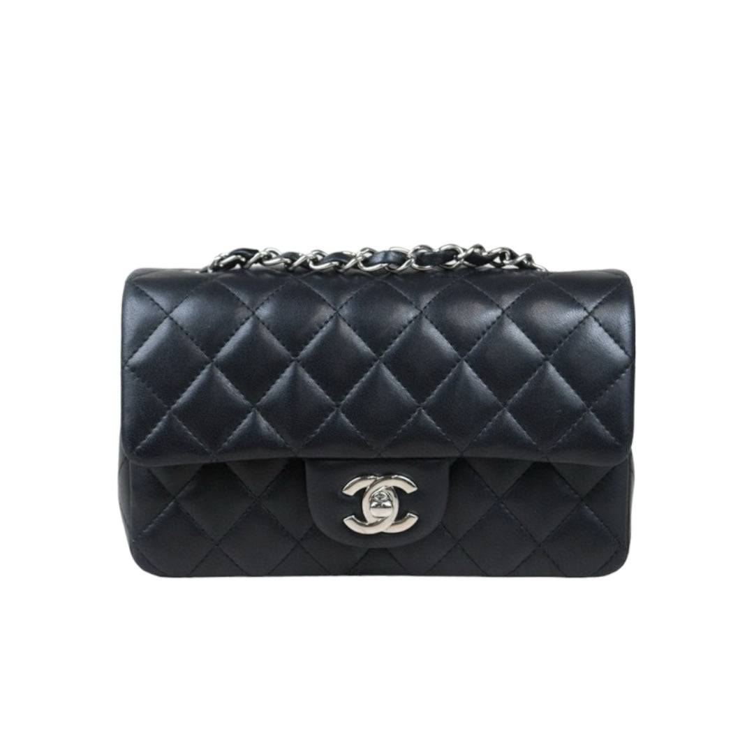 Rank A｜ CHANEL Matrasse Lamb Skin Single  Flap Bag Made in 2014Year｜P24073002