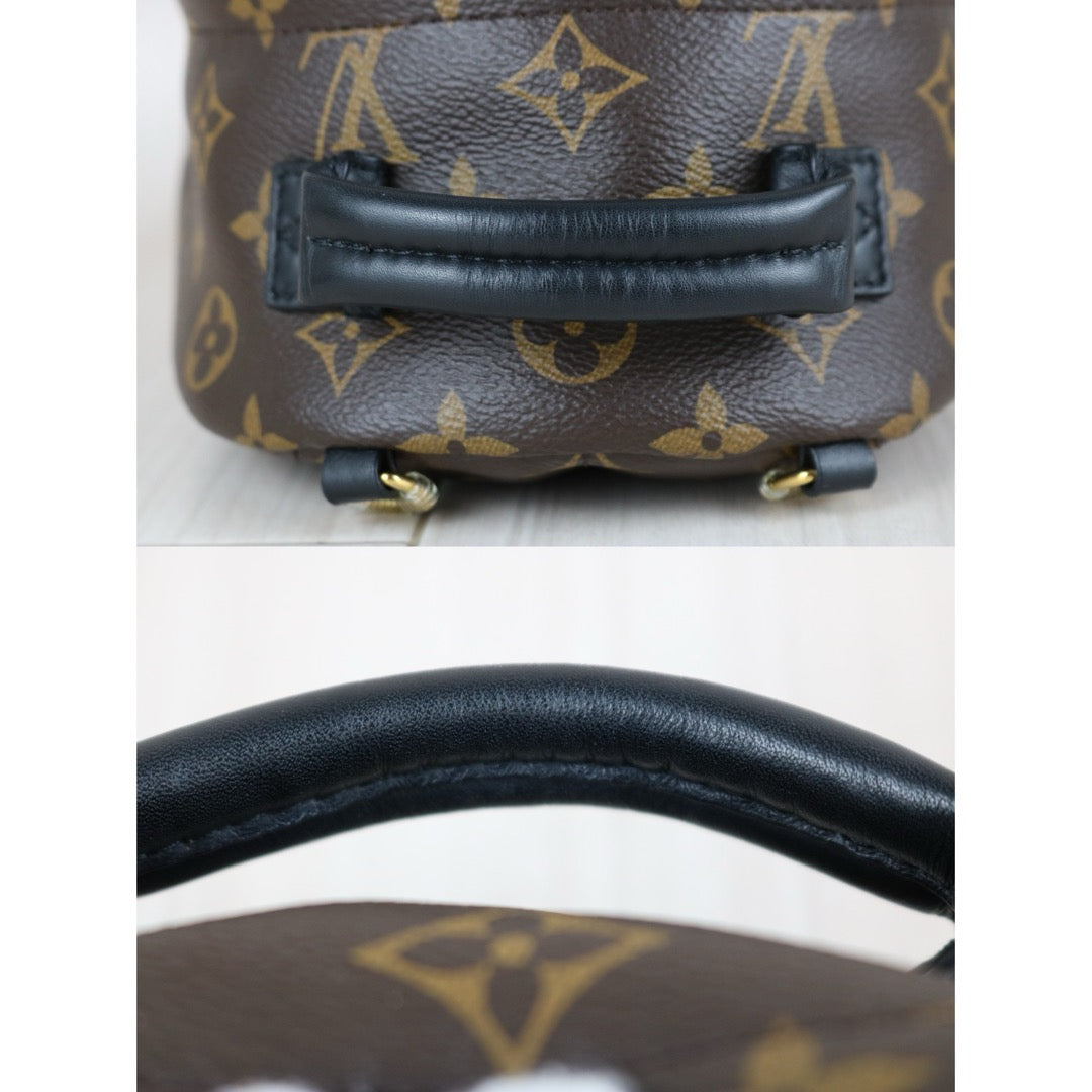 Very Good ( Rank A) ｜  LV Monogram Coated Canvas Mini Palm Springs Backpack｜X25070605