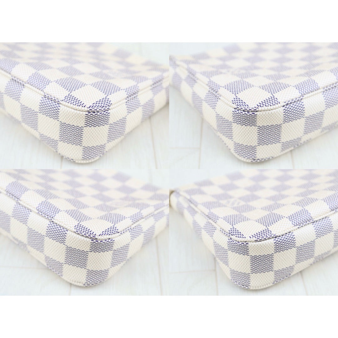 Excellent（Rank SA）｜LV Damier Azur Pochette Accessoires Current Model ｜S25061012