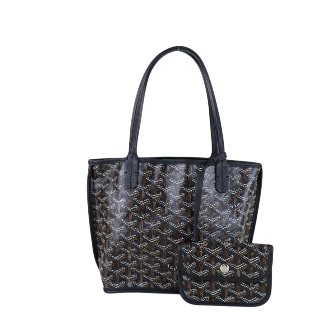 Excellent（Rank SA）｜ Goyard Anjou Mini Tote Bag Black｜S25110308