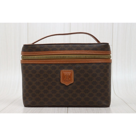Very Good ( Rank A)｜ CELINE Macadam Vanity Handbag ｜26012006