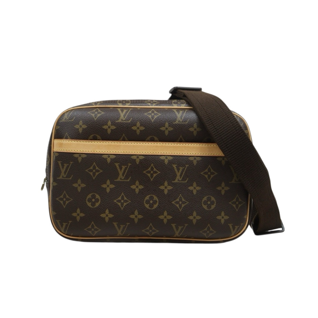 Include Entrupy Certificate of Authenticity｜Very Good ( Rank A) ｜ Louis Vuitton Monogram Reporter PM Shoulder Strap｜26082803