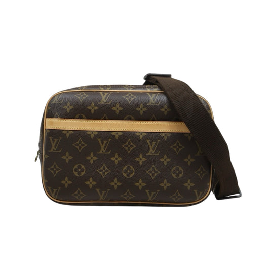 Include Entrupy Certificate of Authenticity｜Very Good ( Rank A) ｜ Louis Vuitton Monogram Reporter PM Shoulder Strap｜26082803