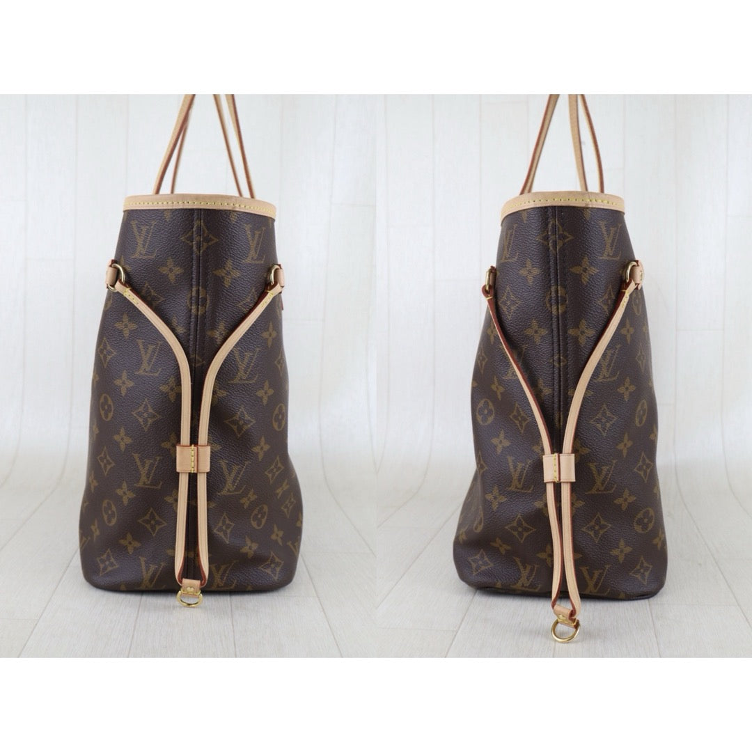 Include Entrupy Certificate of Authenticity｜Very Good ( Rank A)｜ Louis Vuitton Monogram Neverful MM ShoulderBag With Pouch  IC Chips Model｜S26060120