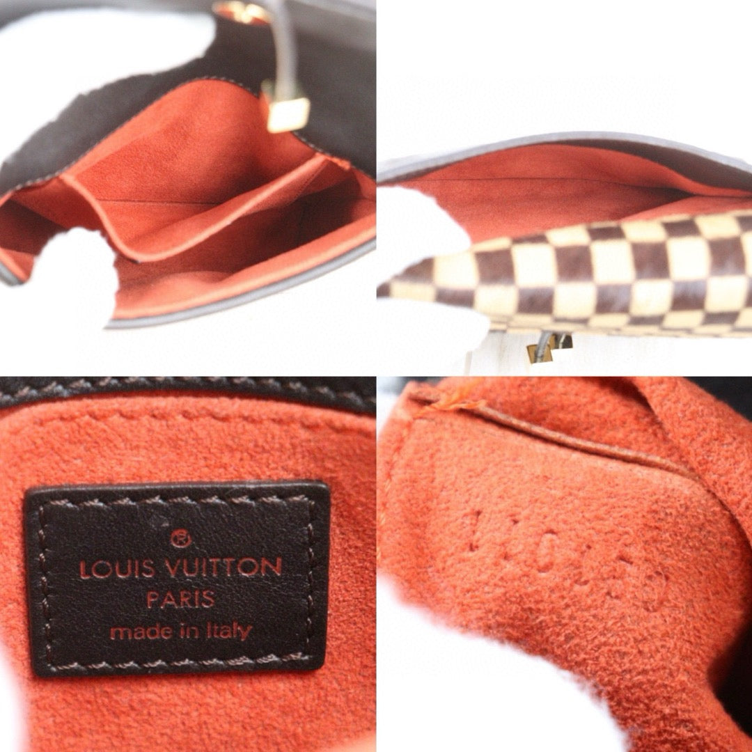Include Entrupy Certificate of Authenticity｜Very Good ( Rank A)｜ Louis Vuitton Gazelle Damier Sauvage Halaco Shoulder Bag Brown ｜S25021023