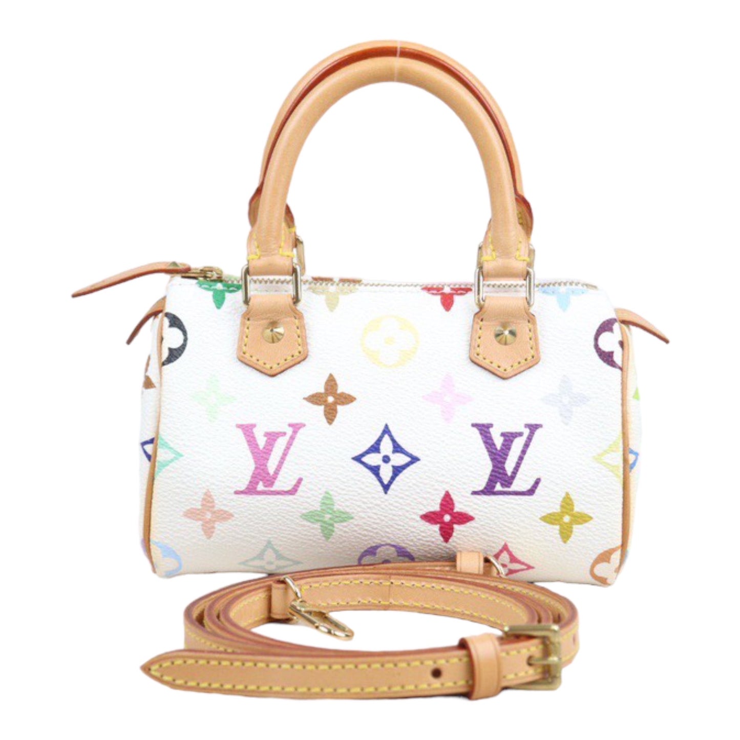 Rank A ｜ LV Multi Monogram Mini Speedy With Shoulderstrap｜23111401