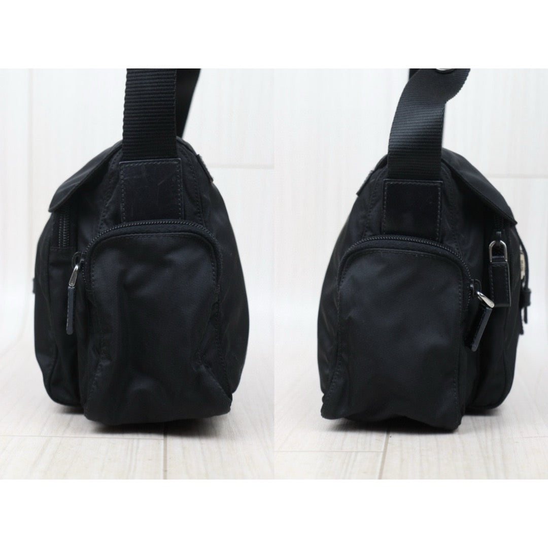 Good ( Rank AB)｜Prada  Nylon ShoulderBag Black｜24120919